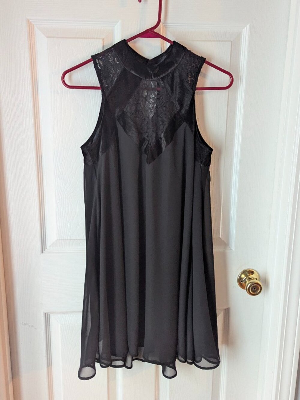 Black slip dress by jaret chung size small